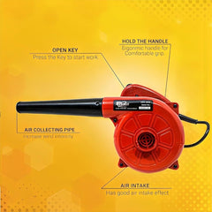 ZAIN MAX Pure Copper Winding Portable Electric Air Blower & Vacuum Cleaner