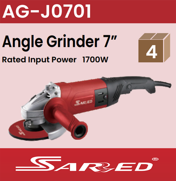 Sarred Angle Grinder 7'' 1700W Model AG-J0701