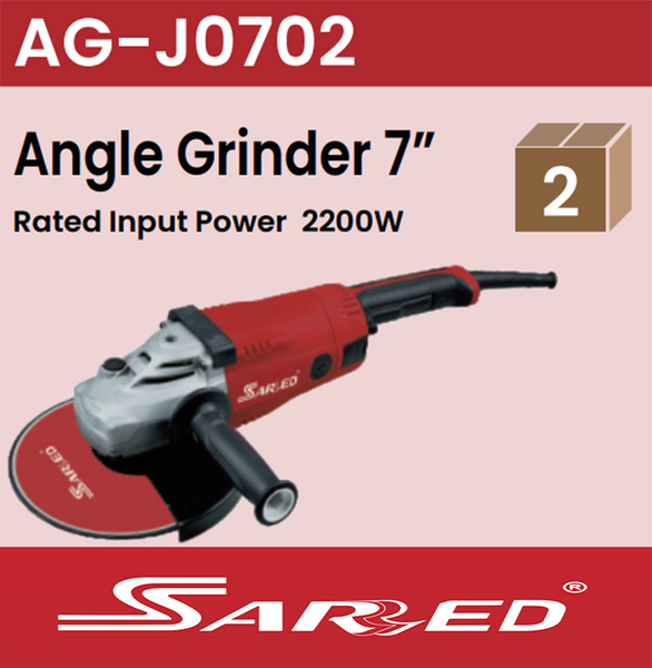 Sarred Angle Grinder 7'' 2200W Model AG-J0702