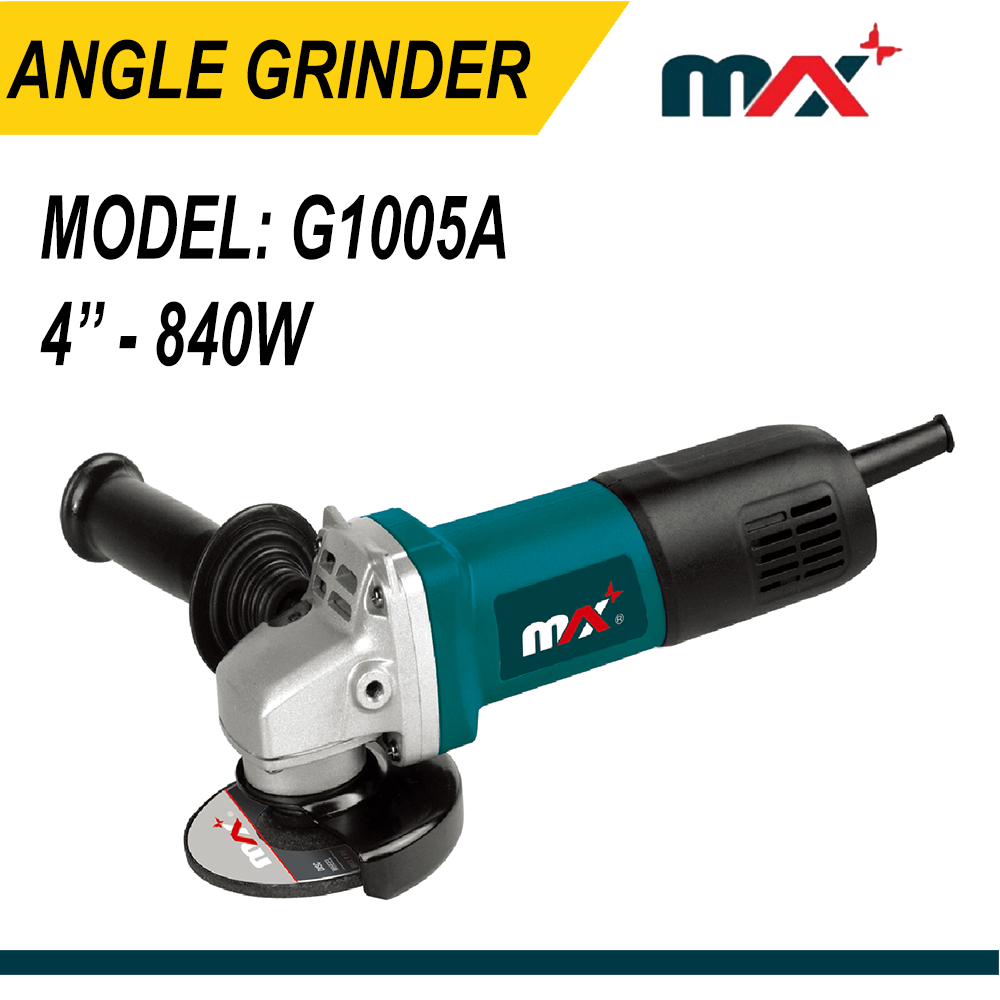 MAX Angle grinder 4'' (1005) 840W