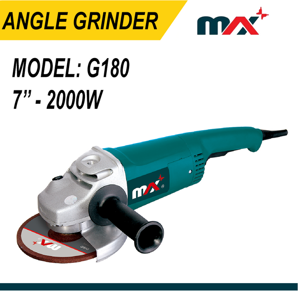 MAX Angle grinder (G180) 7'' / 2000W