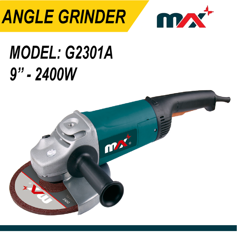 MAX Angle grinder 9'' (2301) 2400W