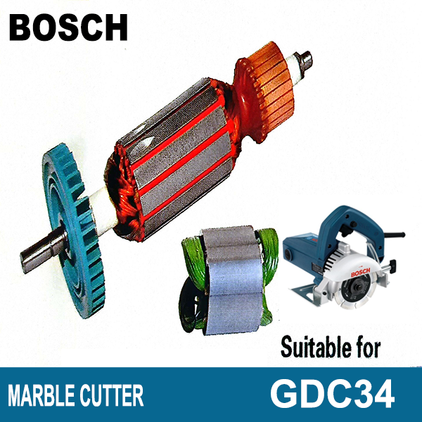 ZainMax Armature for Marble Cutter Bosch GDC34