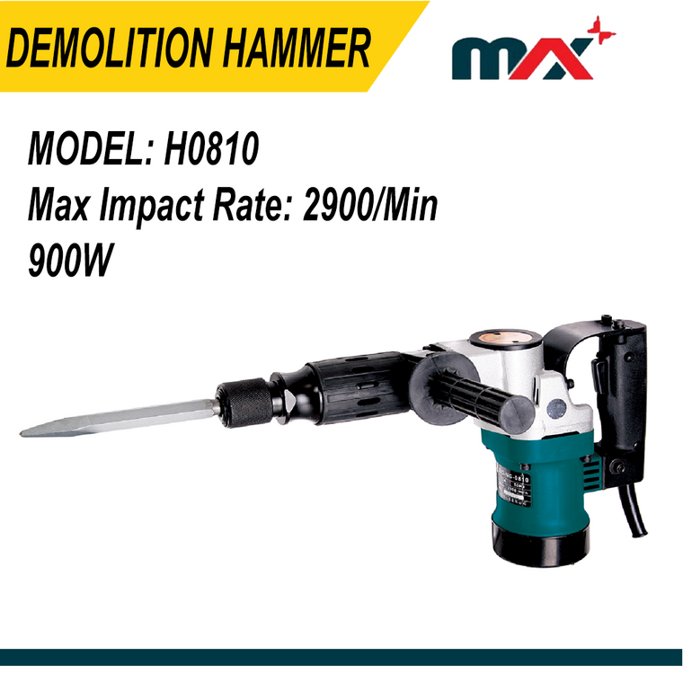 MAX DEMOLITION HAMMER H0810 / 900W