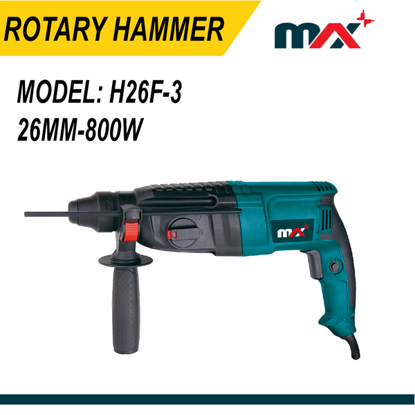 ZAIN MAX ROTARY HAMMER (H26F-3) 26mm/800W