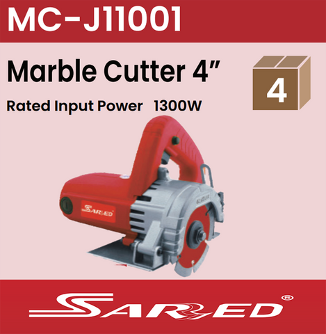 Sarred Electric Marble Cutter 4'' & 1300W Model MC-J11001