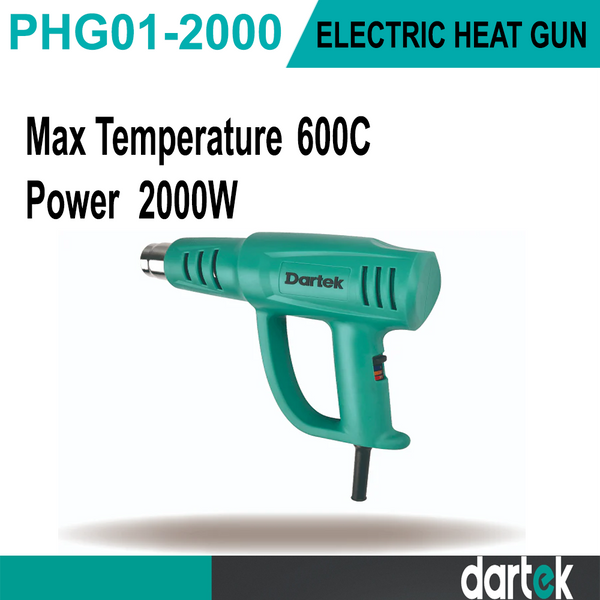 Dartek Heat Gun 2000W Model PHG01-2000